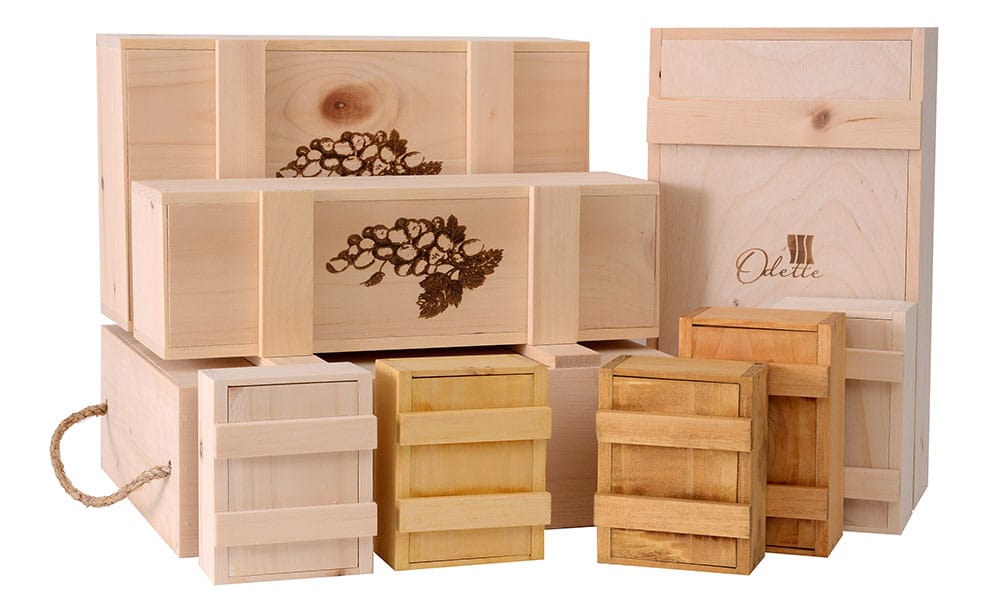 Inset Lid Wooden Boxes