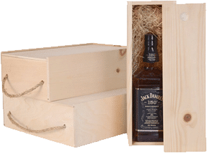 Sliding Lid Wooden Liquor Boxes