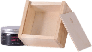 Sliding Lid Wooden Spice Box