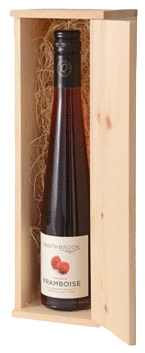 Hinge Lid Wooden Wine Boxes