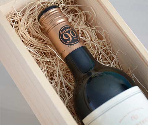 custom wood wine box